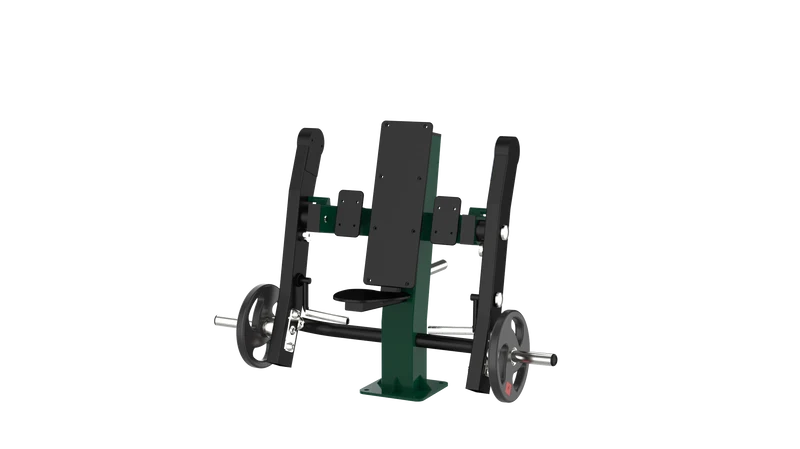 Bizeps Curl Sitzend - OUTDOOR KRAFTTRAINING MILITÄR EDITION - BLL215