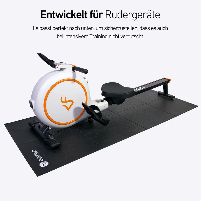 DeerRun® Laufbandmatte, kompatibel mit AP01 & RW600 Rudergerätamatte