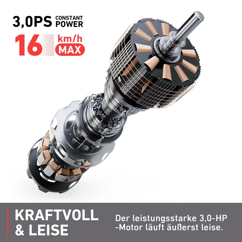 DeerRun A1 Pro – Klappbares Laufband bis 158 kg · 1–16 km/h