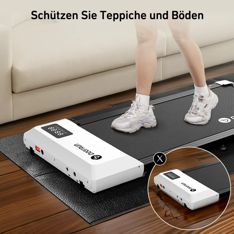 DeerRun® PVC Klappbare Laufbandmatte