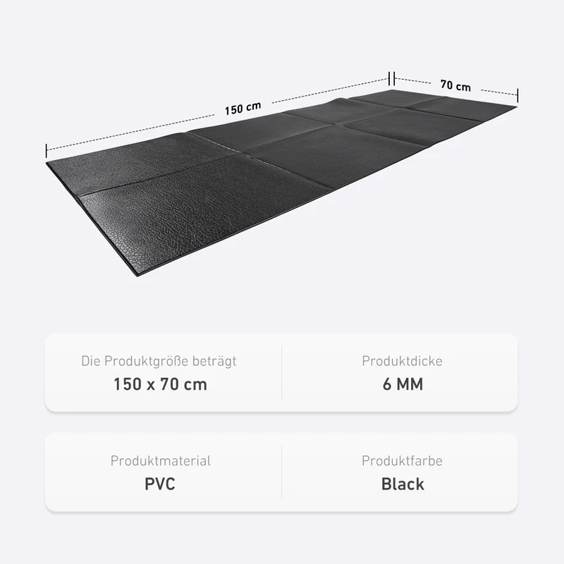 DeerRun® PVC Klappbare Laufbandmatte