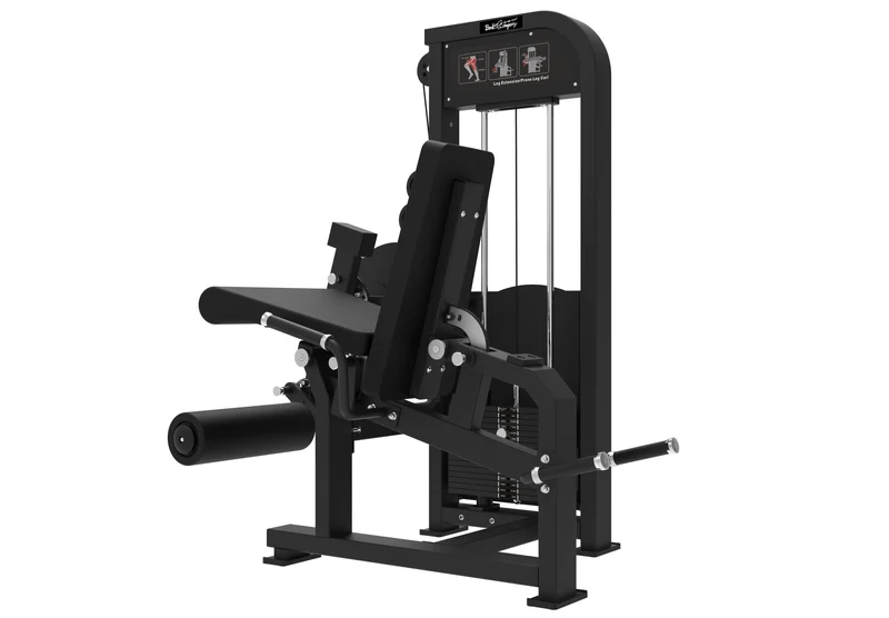 Beinstrecker- und Beinbeuger-Maschine mit 80 kg Steckgewichten