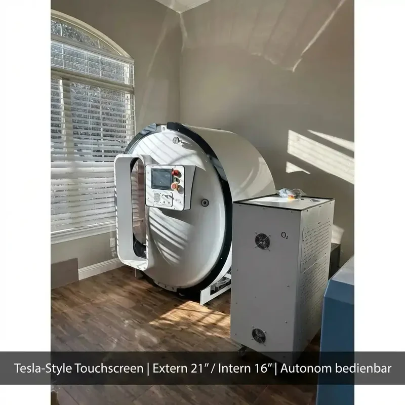 ProReset Zeugma – transparenter, modularer Sitz-Hyperbaric-Chamber (1.5 / 2.0 / 2.4 / optional 3.0 ATA)