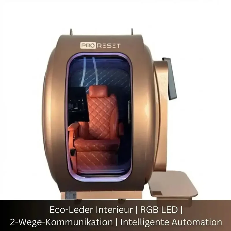 ProReset Zeugma – transparenter, modularer Sitz-Hyperbaric-Chamber (1.5 / 2.0 / 2.4 / optional 3.0 ATA)