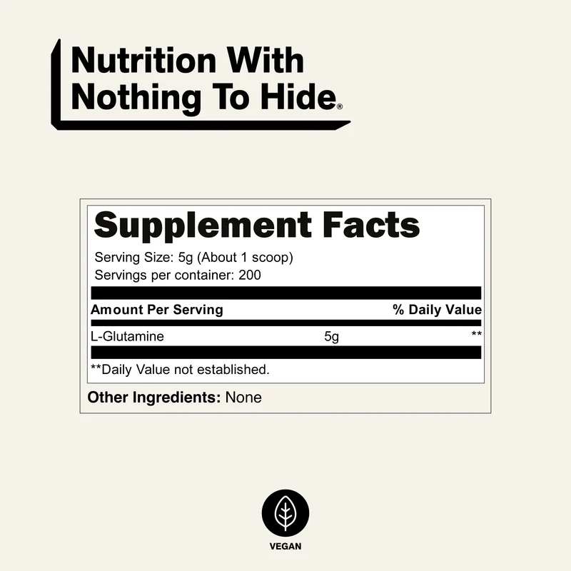 Glutamine | Naked Glutamine
