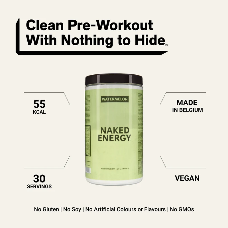 Watermelon Pre Workout Supplement | Naked Energy - 480g