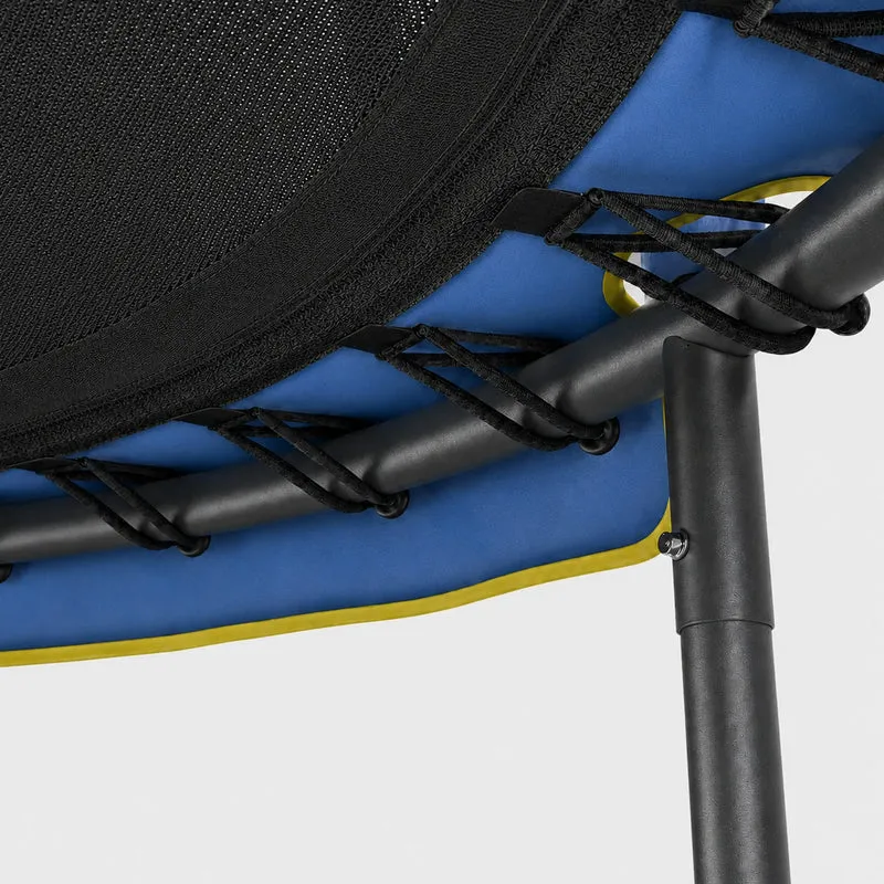 Kinder-Hallen-Trampolin 140 cm – mit Sicherheitsnetz – Blau