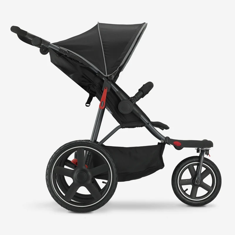 Mooiys Cruze Jogger Laufkinderwagen – Schwarz