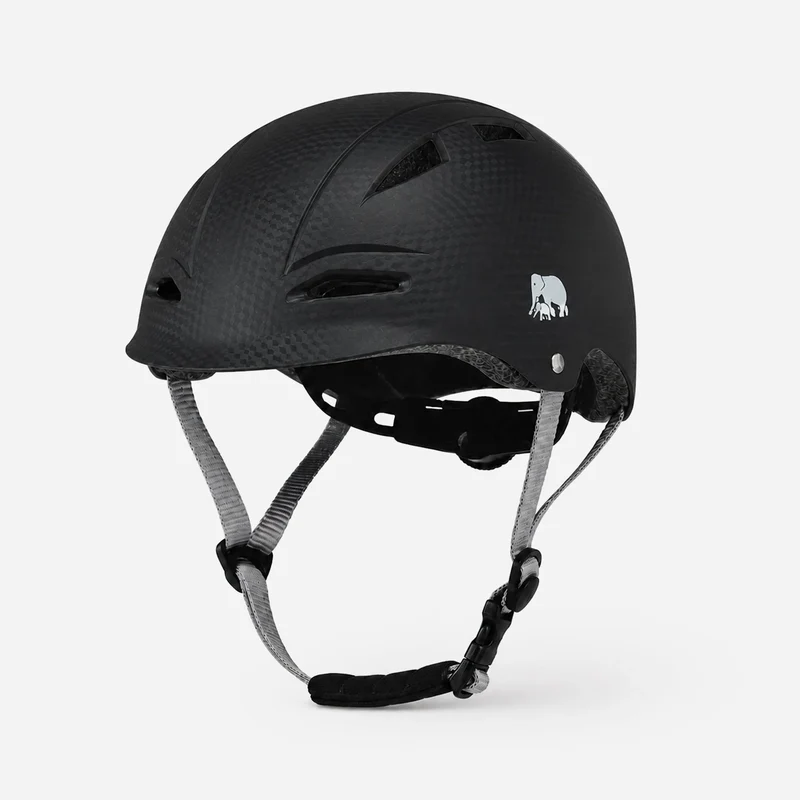 Kinderhelm Schwarz – Größe M