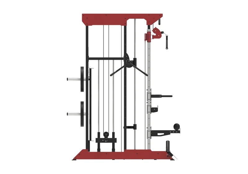 TZ-FITNESS® MONSTER FULL-FUNCTIONAL TZ-Q1002 SMITH MACHINE - PLATE LOAD