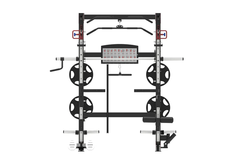 TZ-FITNESS® MONSTER FULL-FUNCTIONAL TZ-Q1002 SMITH MACHINE - PLATE LOAD