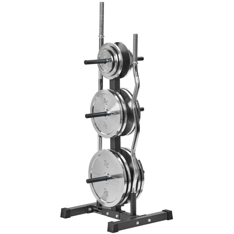 Hantelscheibenständer mit/ohne Stangen-Ablage 30/31 mm