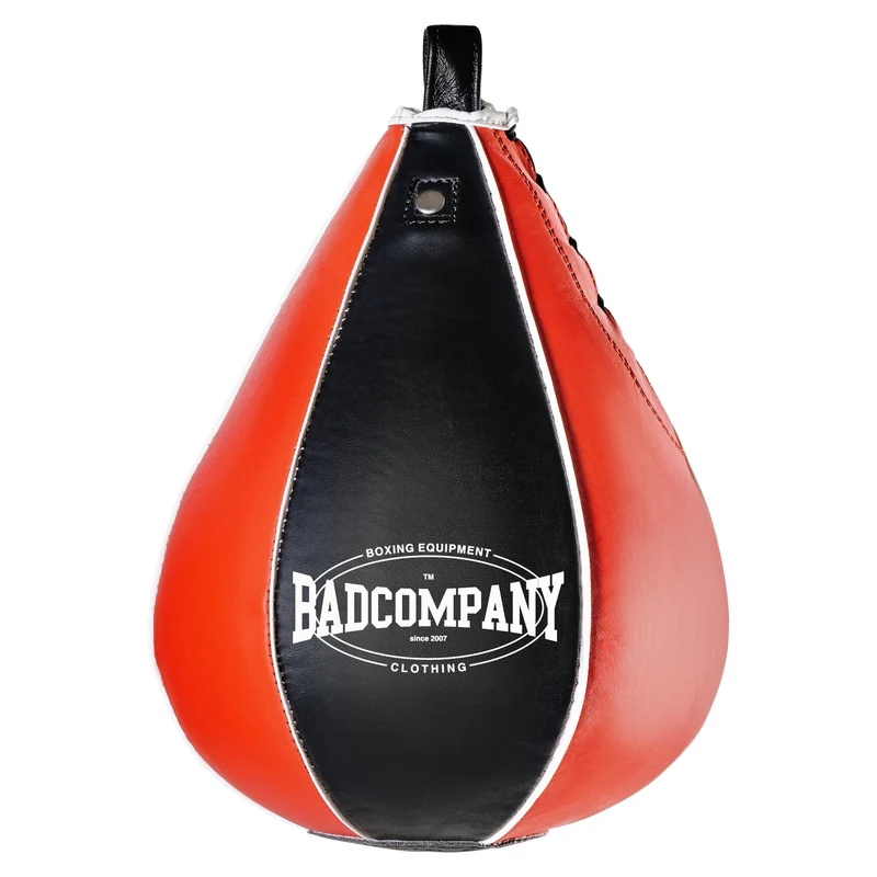 Speedball Plattform mit PU Boxbirne schwarz/rot medium zur Wandmontage I BCA-39