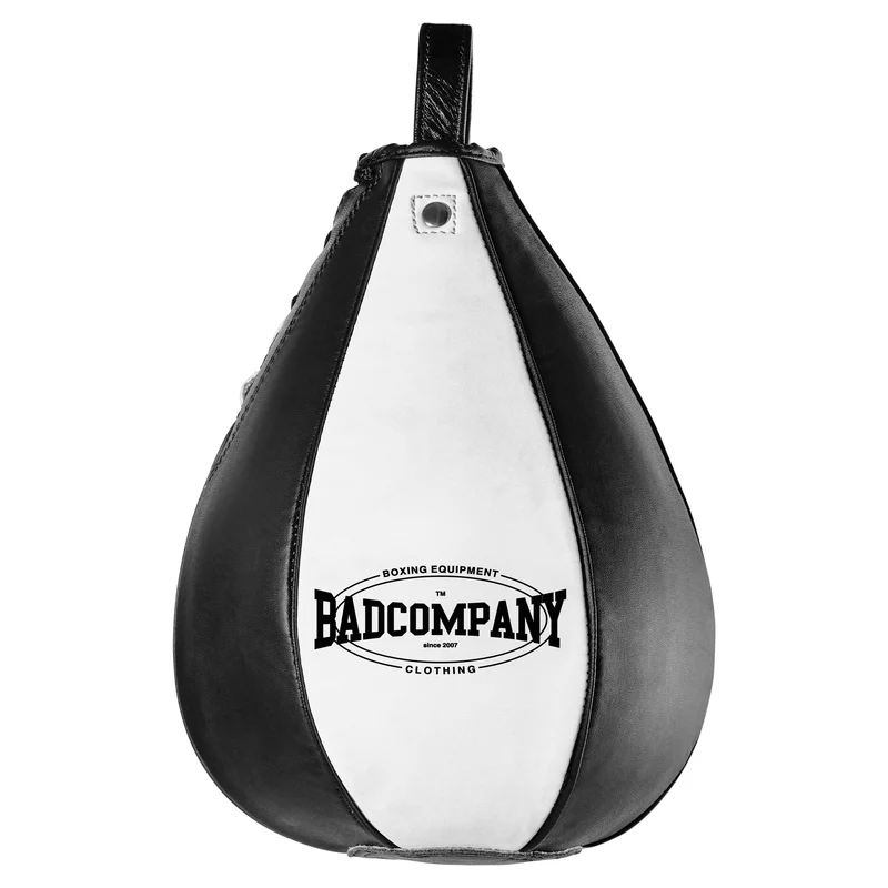 Speedball Plattform mit PU Boxbirne schwarz/weiß medium I höhenverstellbar I BCA-38