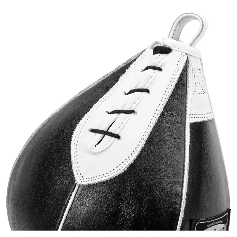 Speedball Plattform mit Leder Boxbirne schwarz medium I höhenverstellbar I BCA-38