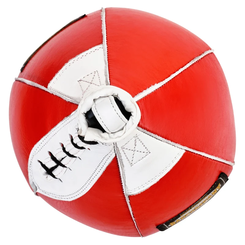 Speedball Plattform mit Leder Boxbirne rot medium I höhenverstellbar I BCA-38