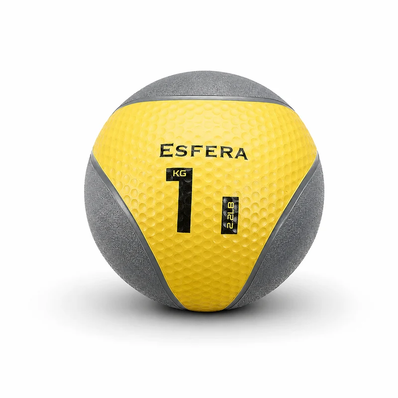 Medizinball aus Gummi – 1 bis 10 kg