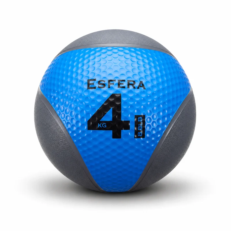 Medizinball aus Gummi – 1 bis 10 kg