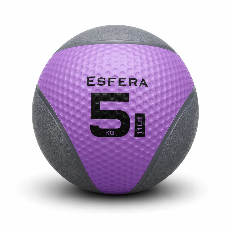 Medizinball aus Gummi – 1 bis 10 kg