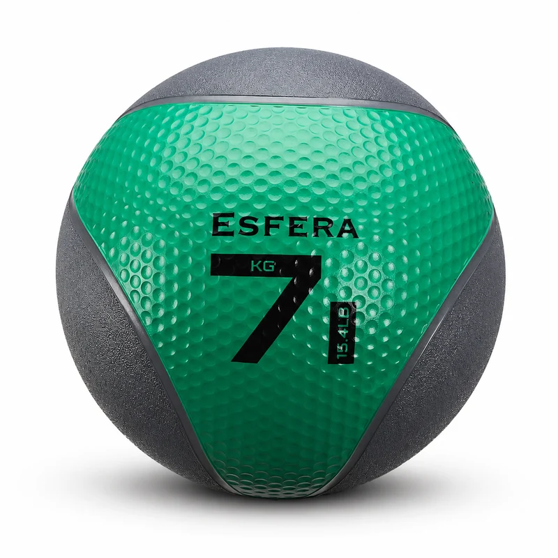 Medizinball aus Gummi – 1 bis 10 kg