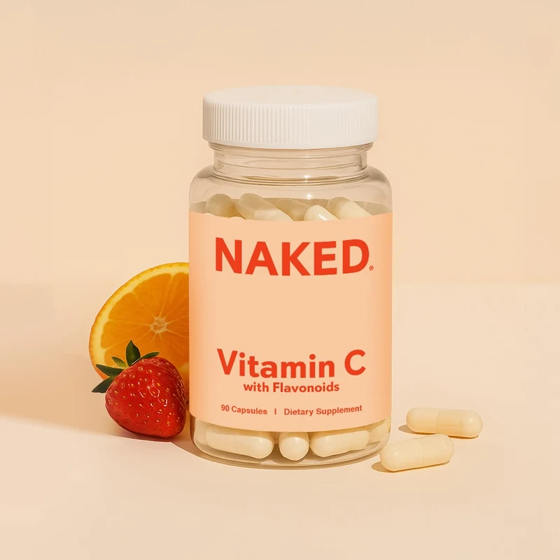Daily Vitamin C Supplement | Naked Vitamin C - 90 Capsules