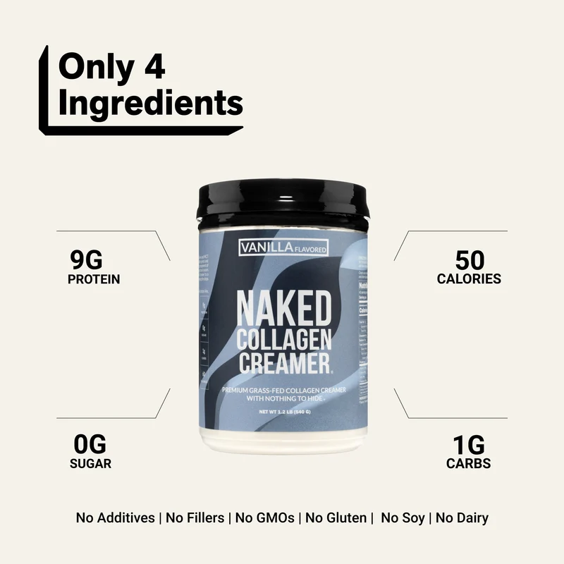 Vanilla Collagen Creamer | Naked Collagen Creamer