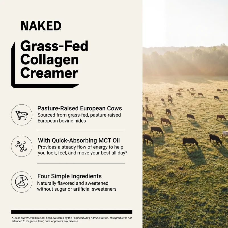 Caramel Coffee Creamer | Naked Collagen Creamer