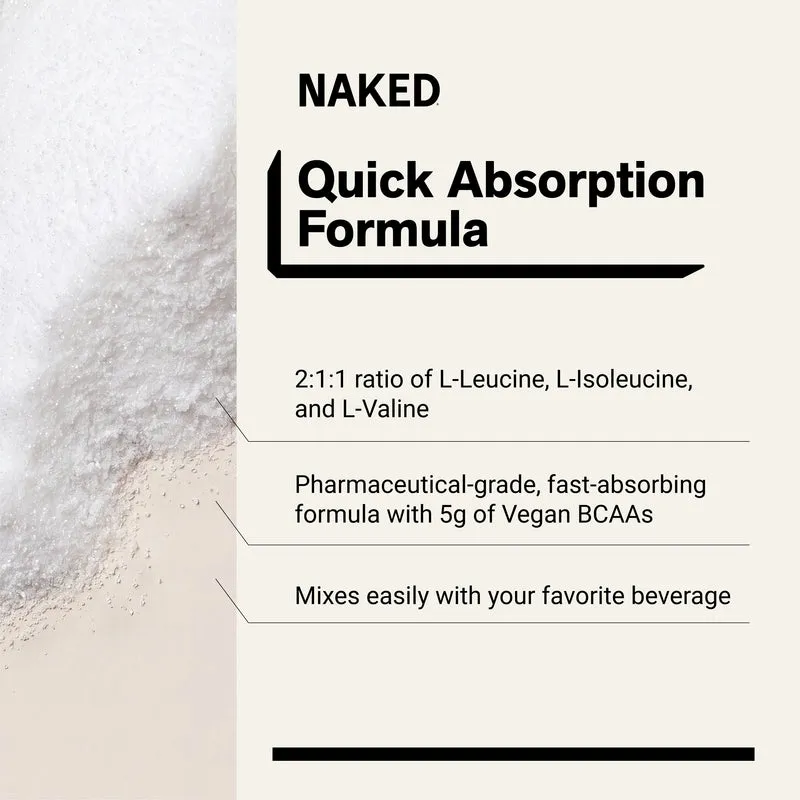 Strawberry Lemonade Branched Chain Amino Acids | Naked BCAAs - 34 Servings