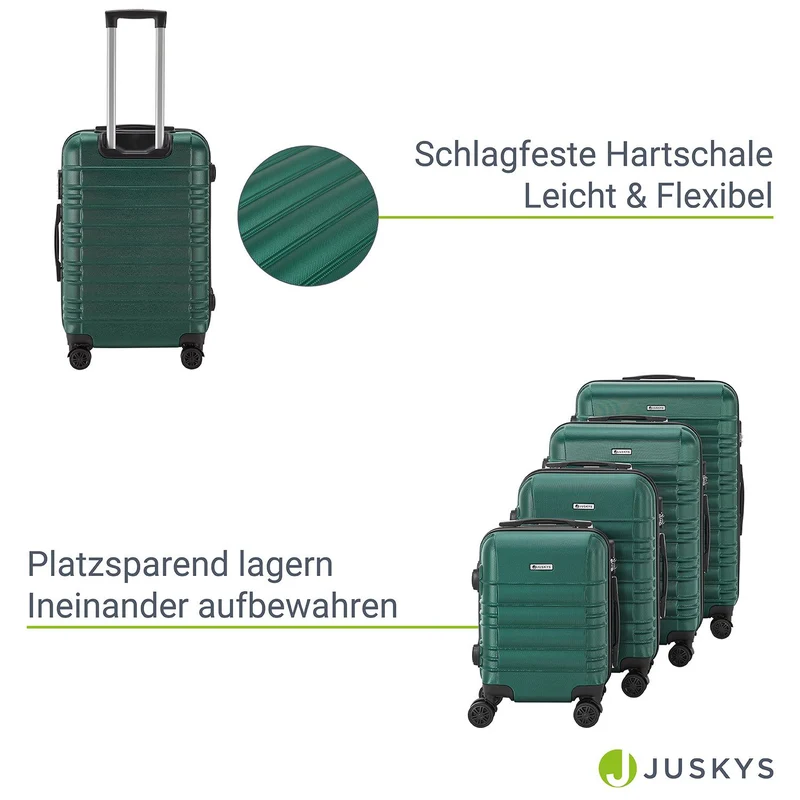 Hartschalen Kofferset Rom