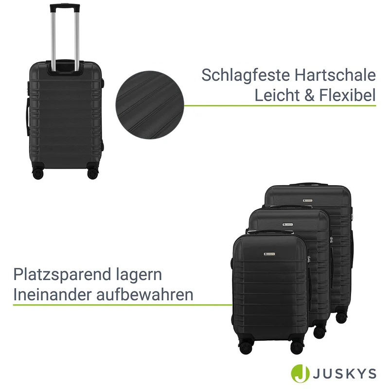 Hartschalen Kofferset Rom