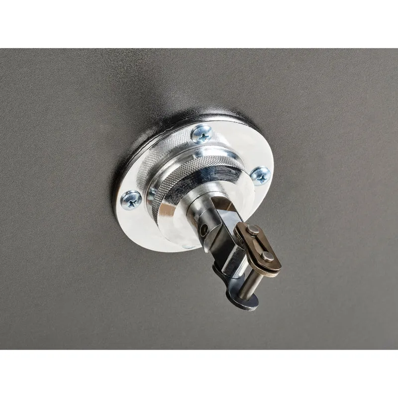Speedball Plattform mit PU Boxbirne schwarz/weiß medium zur Wandmontage I BCA-130