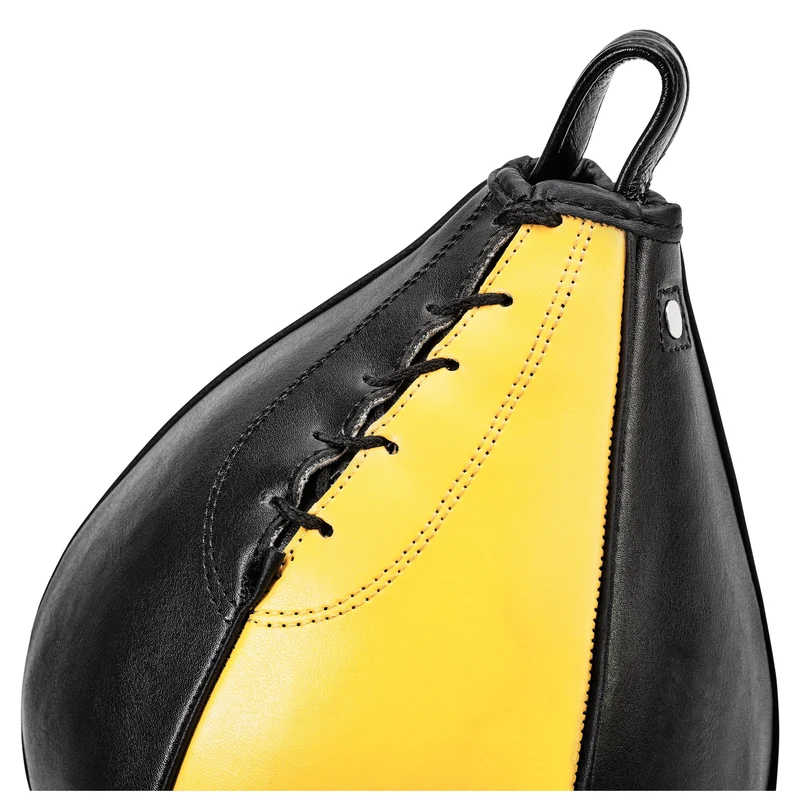 Speedball Plattform mit PU Boxbirne schwarz/gelb medium zur Wandmontage I BCA-130