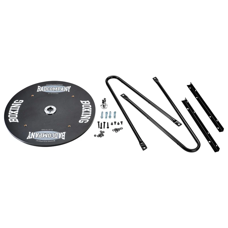 Speedball Plattform mit PU Boxbirne schwarz/gelb medium zur Wandmontage I BCA-130