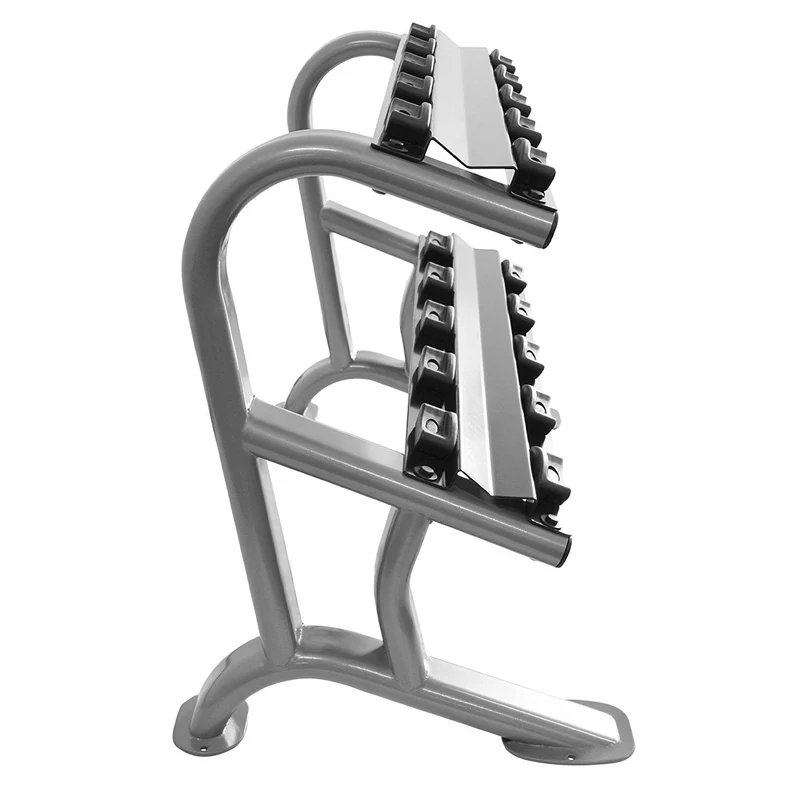 2-stufiges Kurzhantel Ablage-System für 5 Paare
