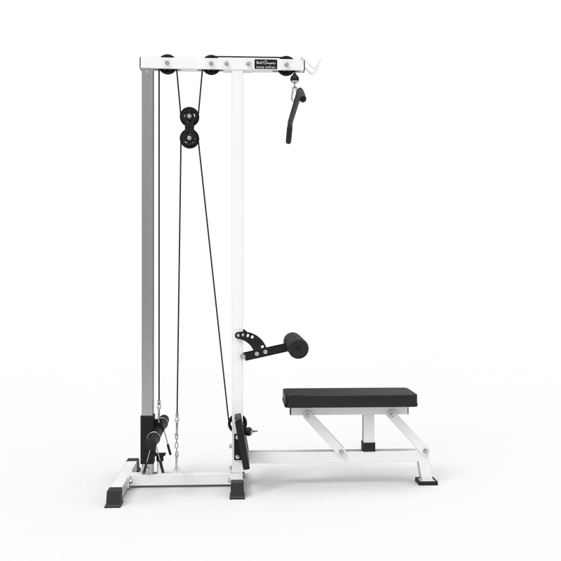 Latzug-Turm mit klappbarem Sitzpolster