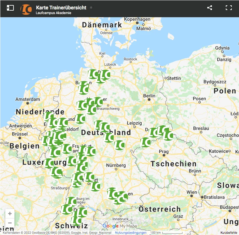 Lauftrainer Steckbrief bei Laufcampus