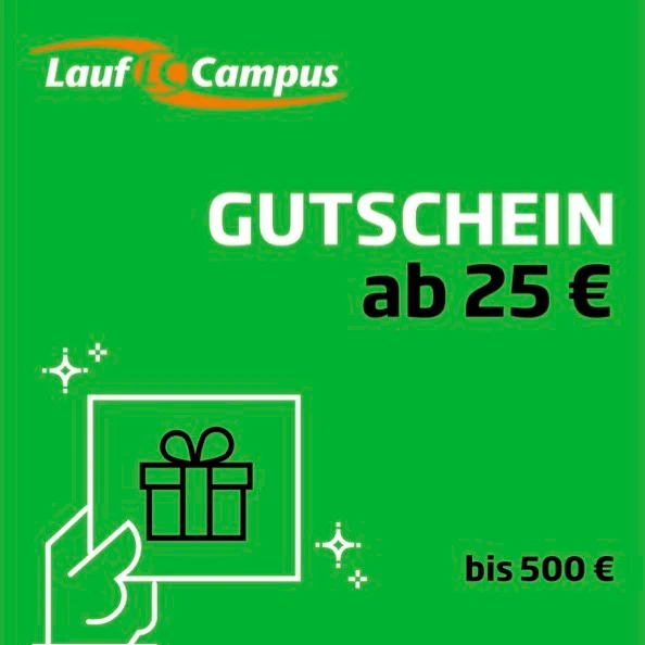 Gutschein – ab 25€ – Geschenkgutschein für Läufer