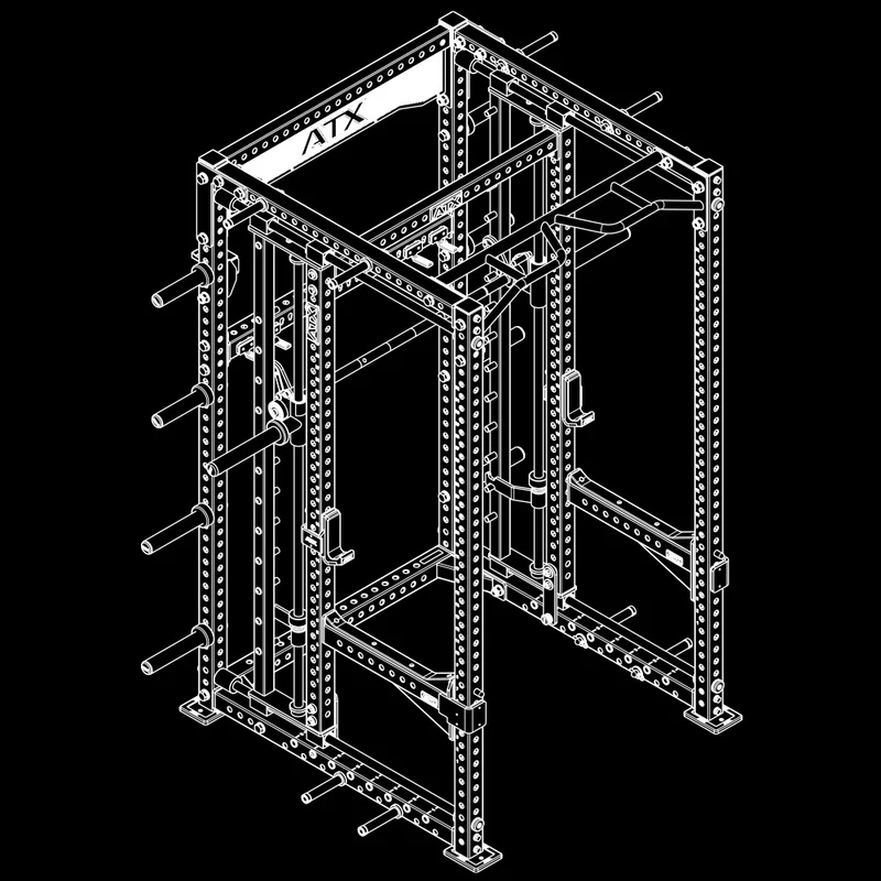 ATX® Power Smith Rack - Fahrbare Multipresse