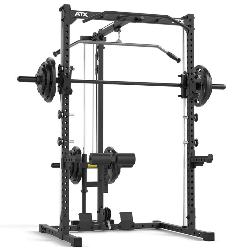 ATX® HRX-510 Rack-Komplettset mit Latzug Plate Load und Multipresse - Höhe 196 cm
