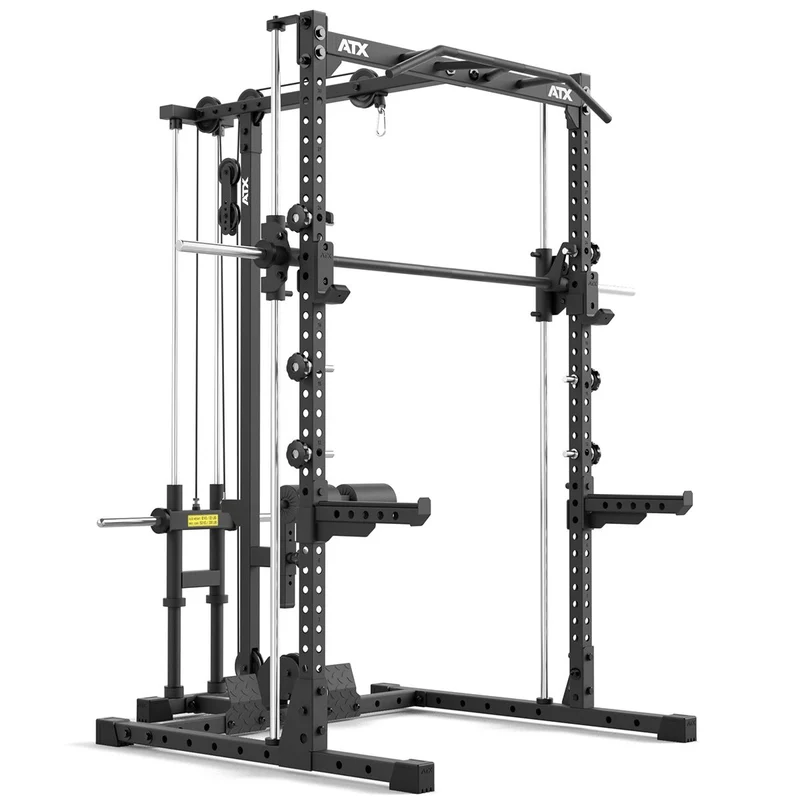 ATX® HRX-510 Rack-Komplettset mit Latzug Plate Load und Multipresse - Höhe 196 cm