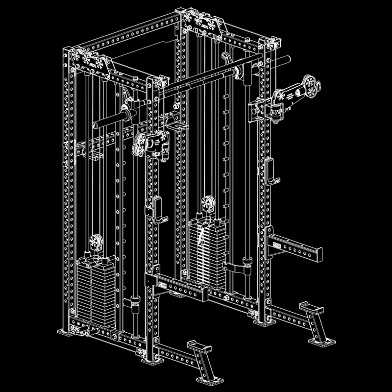 ATX® Rack-Zugstation mit Multipresse
