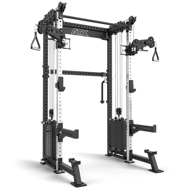ATX® Cable Half Rack mit 2 x 90 kg Steckgewichte