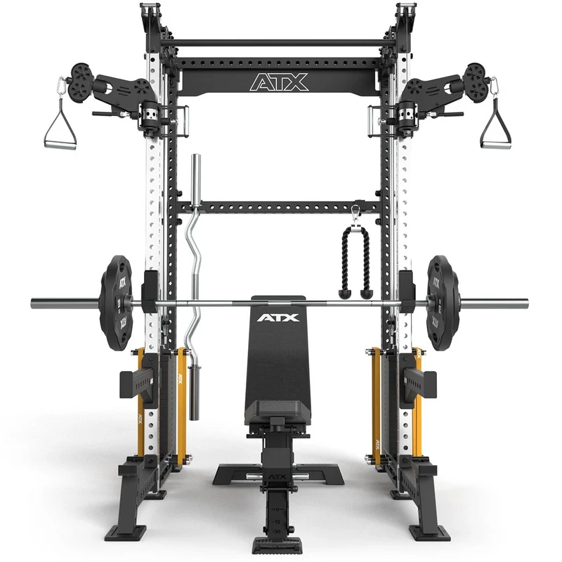 ATX® Cable Half Rack mit 2 x 90 kg Steckgewichte