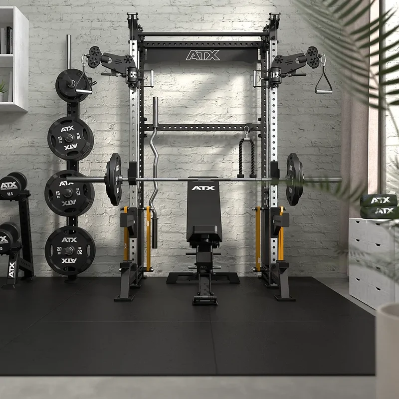 ATX® Cable Half Rack mit 2 x 90 kg Steckgewichte