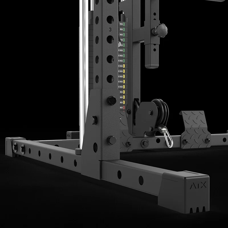 ATX® HRX-510 Rack-Komplettset mit Latzug-Steckgewichte und Multipresse - Höhe 196 cm