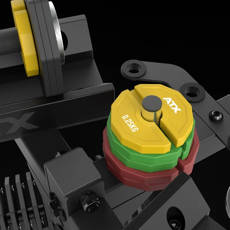 ATX® Octa Dumbbells 2 x 36 kg - Verstellbare Hanteln inkl. Ablageständer