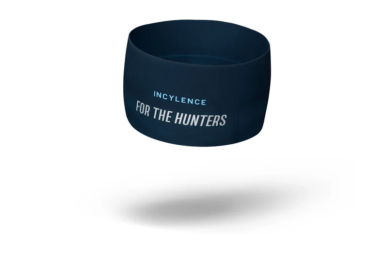 Headband Wide Navy Sky Blue