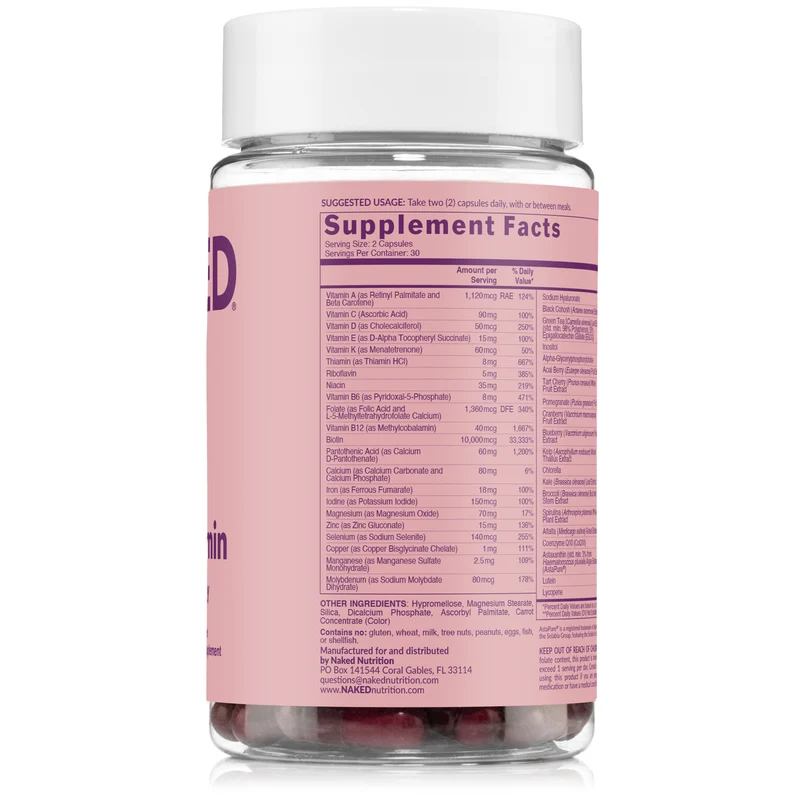 Multivitamin for Women | Women's Multi - 60 Capsules