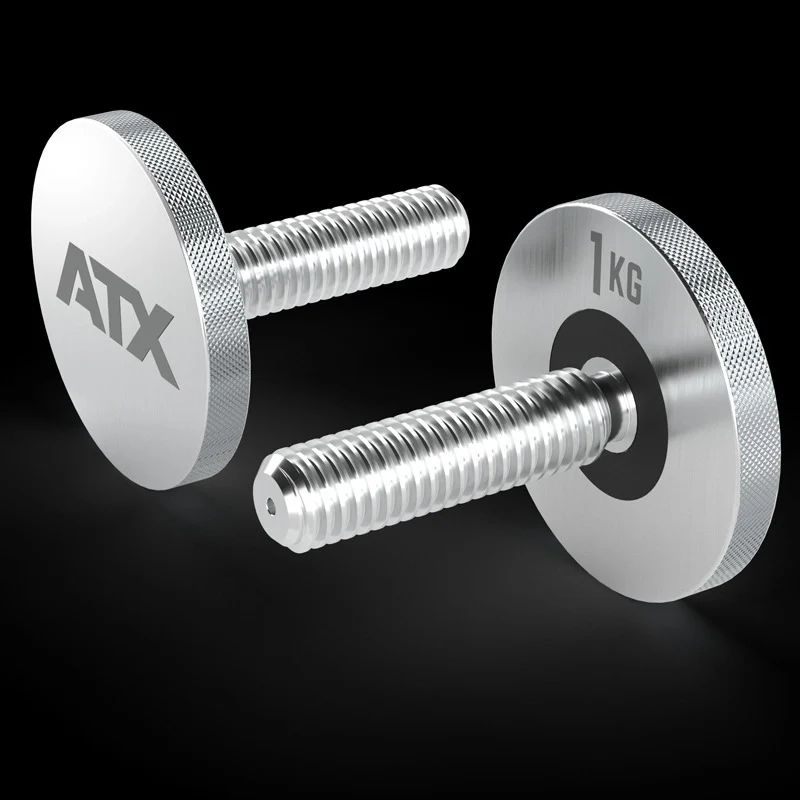 ATX® Octa-Dumbbell-Set XL 2 x 36 kg + SZ-Stange + Storage