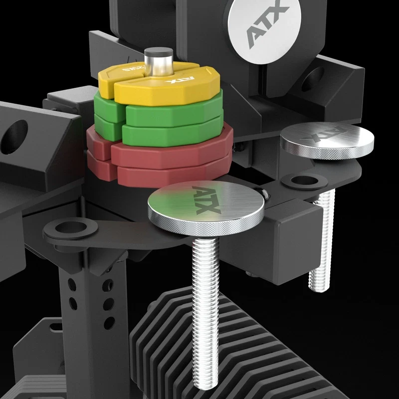 ATX® Octa-Dumbbells 2 x 24 kg - Verstellbare Hanteln inkl. Ablageständer